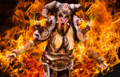 Warcraft Warrior Cosplay