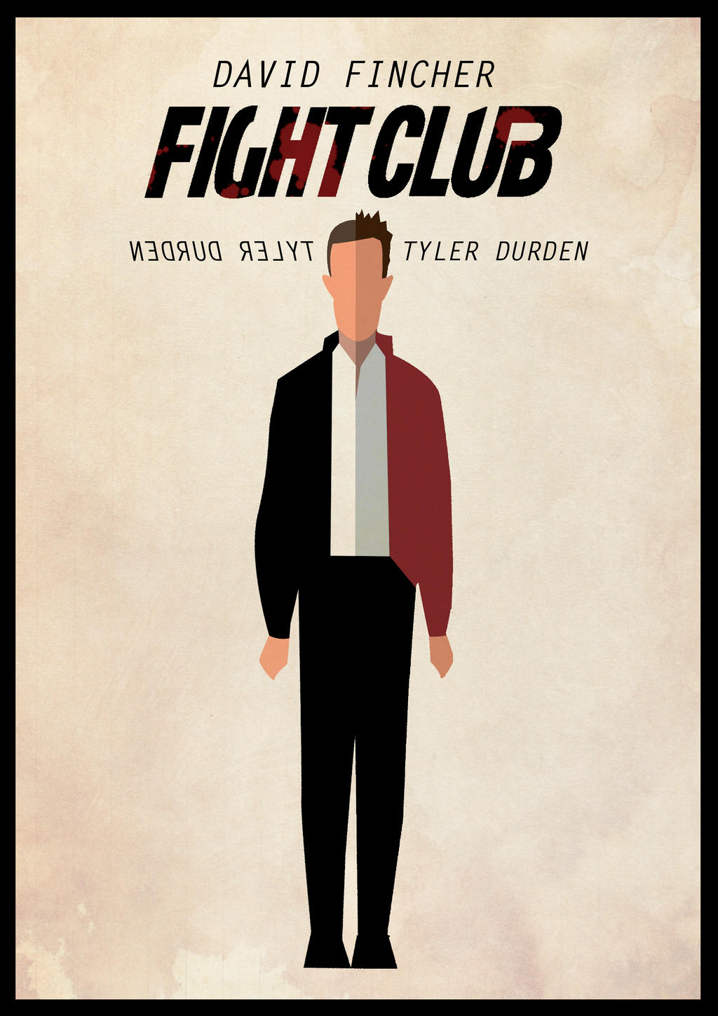 Fight Club Poster - Tyler and Ed Rules