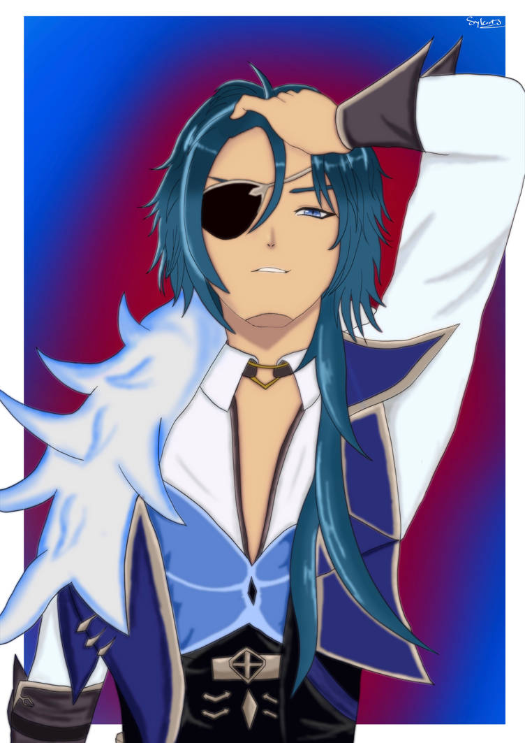 Keyea Kaeya fan art genshinimpact by sylents562 on DeviantArt