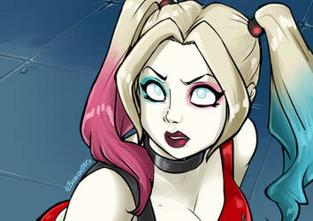 SM redraw Harley Quinn