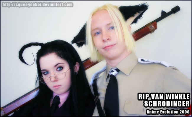 Rip + Schrodinger Cosplay 1