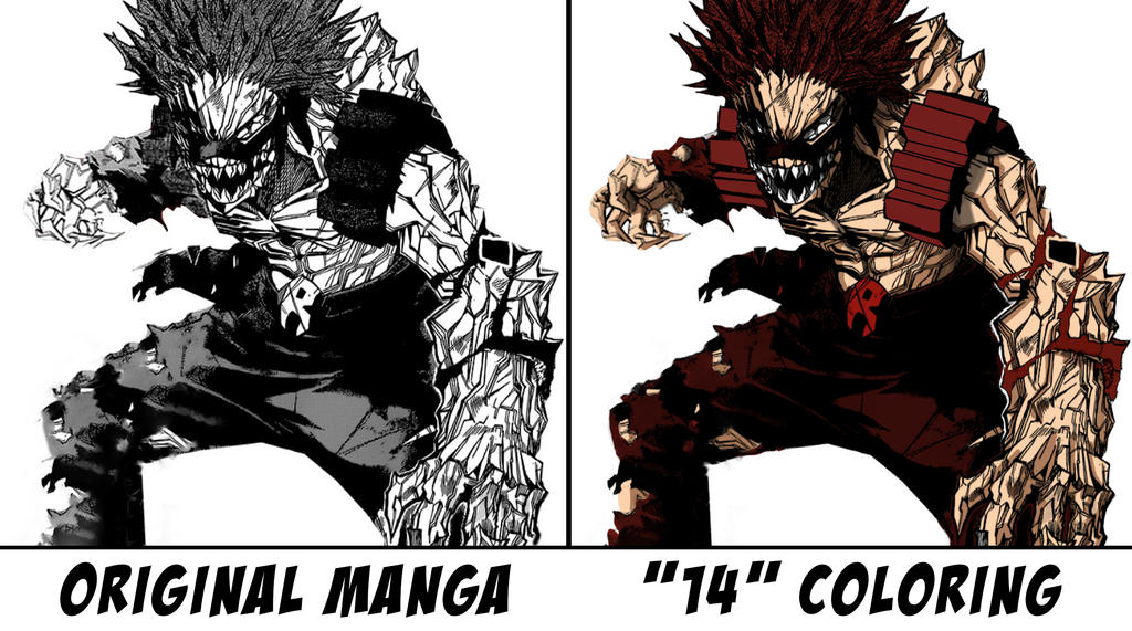 RED RIOT - Baku no hero PC Coloring by Atraga on DeviantArt