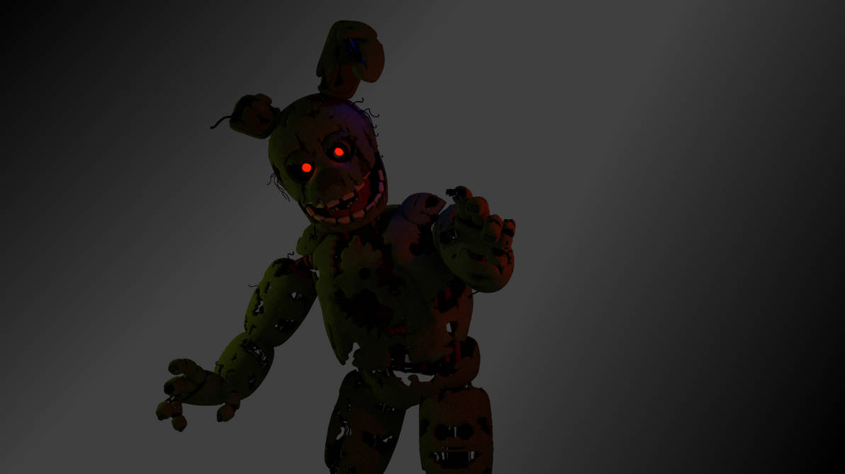 Springtrap V4 Springtrap V4 (Blender Testing) by PAX-12 on DeviantArt