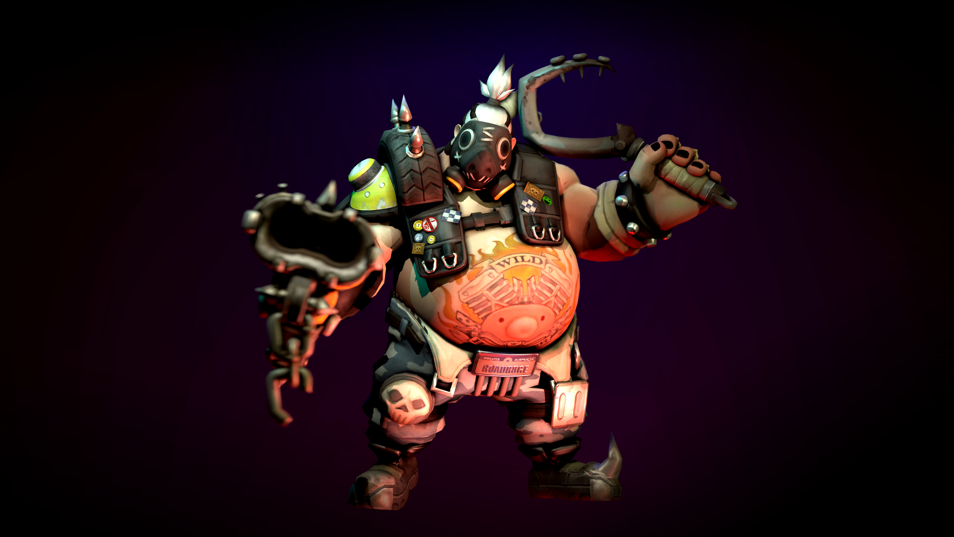 Roadhog Wallpaper Mobil Pribadi