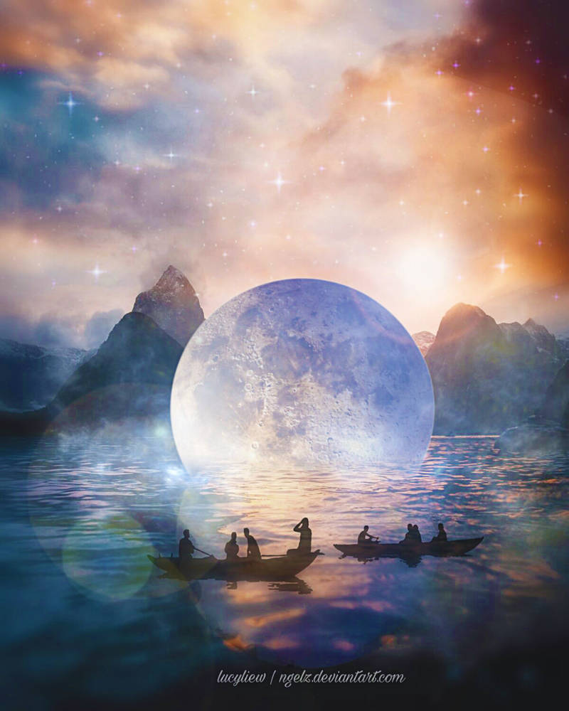 Fallen Moon The Fallen Moon by ngelz on DeviantArt
