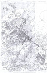COD cover pencils by Jim Lee