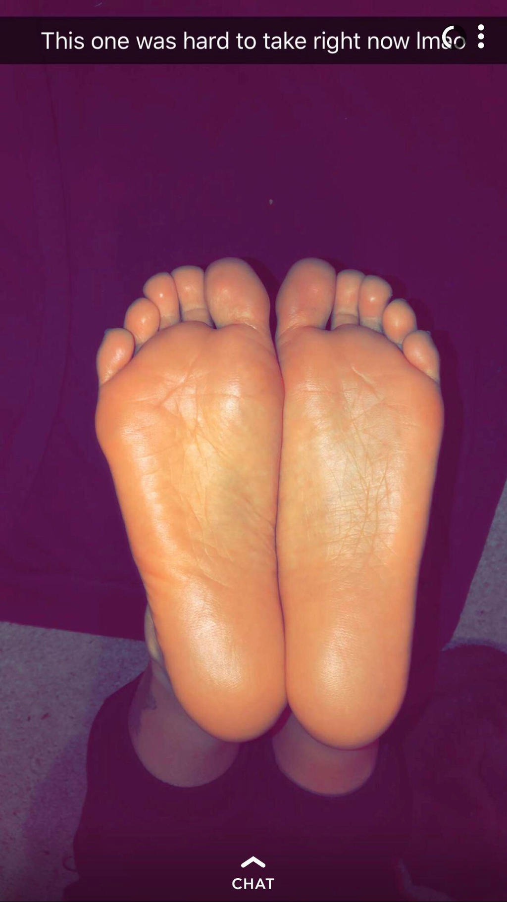 Feet snapchat 
