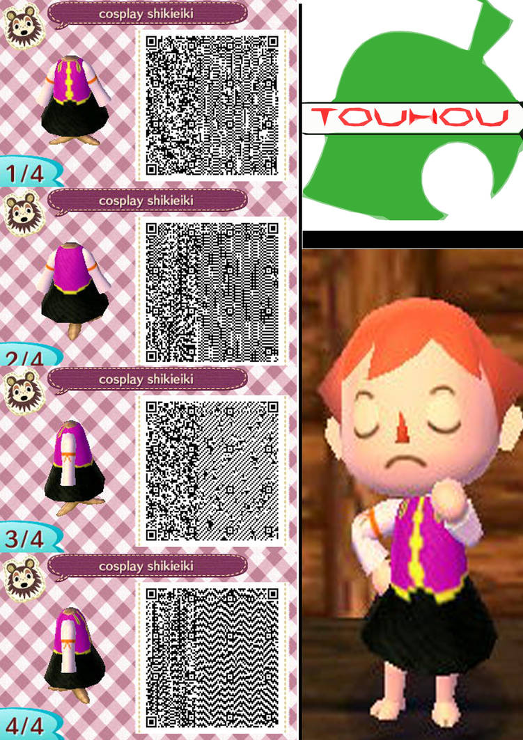 Animal Crossing New Leaf Qr Codes Danganronpa