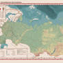 The map of the Third Russian republic