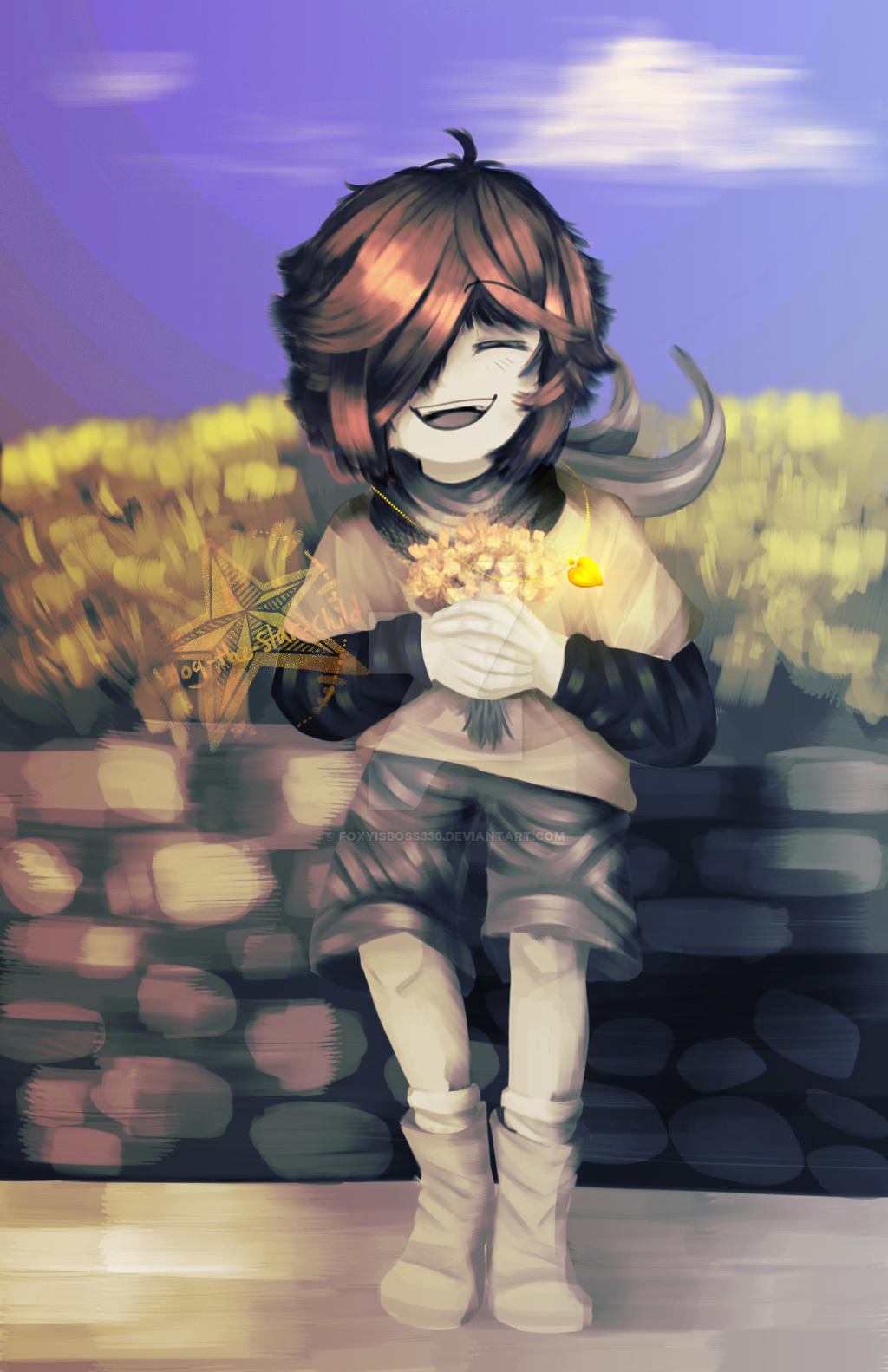 Cross Frisk Cross!frisk by FoxyisBOSS330 on DeviantArt