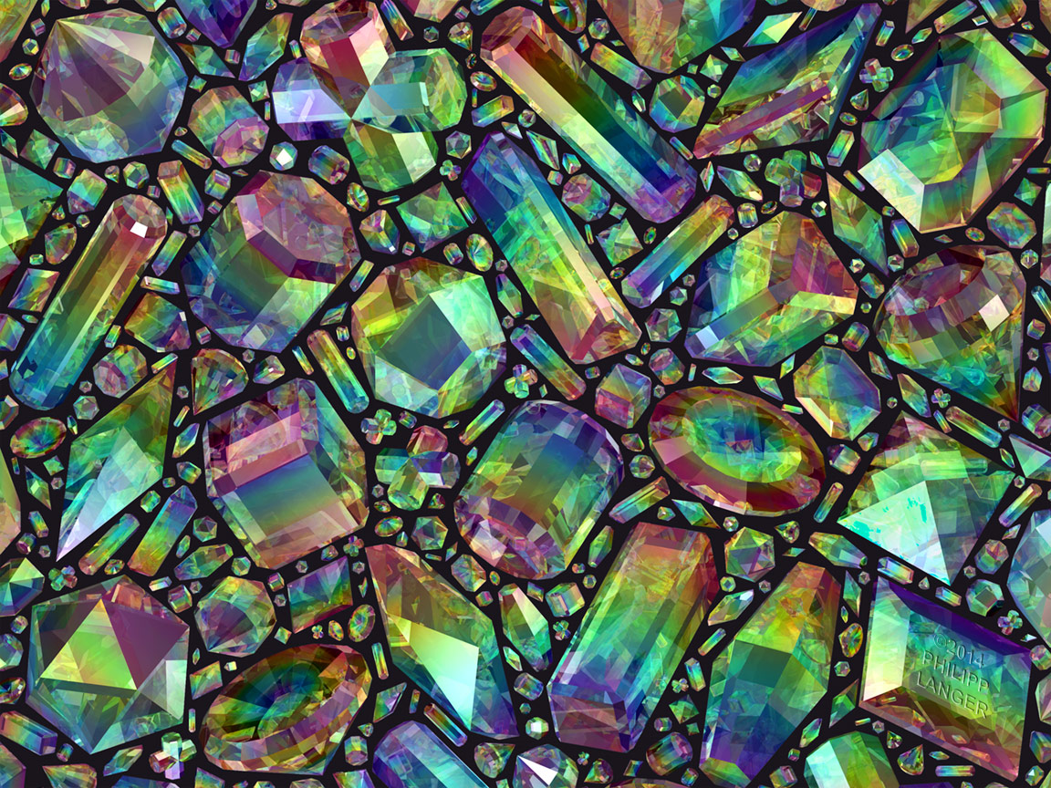 Iridescent Crystals II