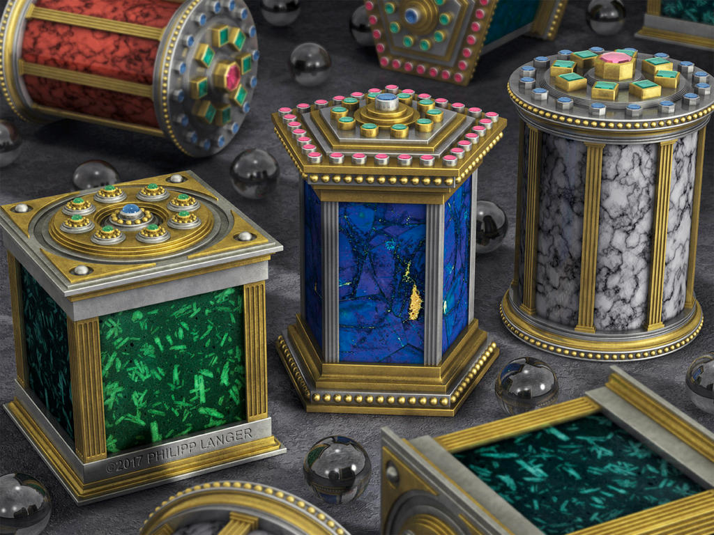 Ornamental Boxes by robolotion on DeviantArt