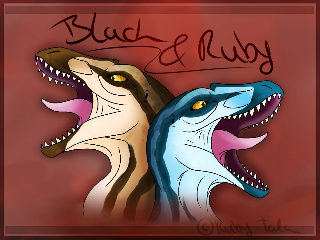 Ruby Tal Con Black and Ruby by Ruby-Talon on DeviantArt