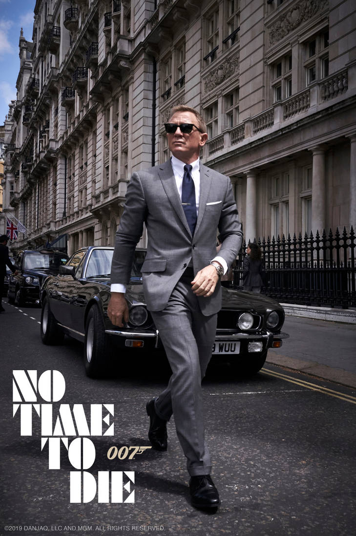 BOND 25: No Time to Die - Teaser Poster Fanmade by lemonhead118 on ...