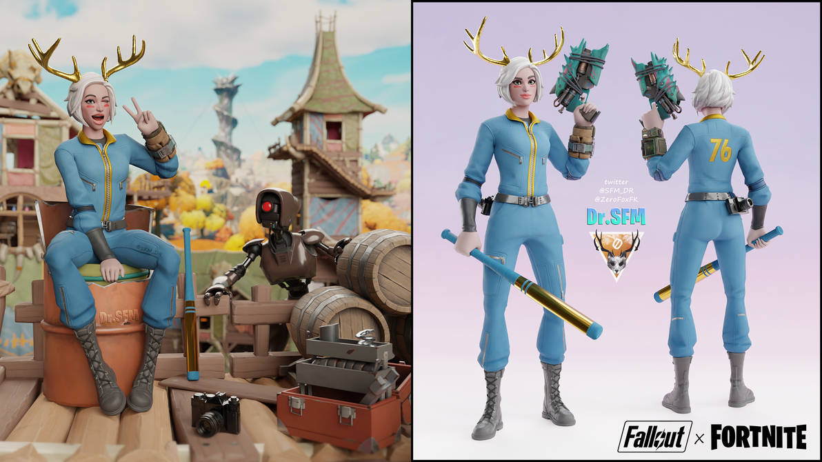 FALLOUT x FORTNITE Concept Skin by DrSFM on DeviantArt