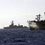 U.S. oiler and Chile ship