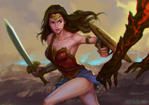 The wonder woman!