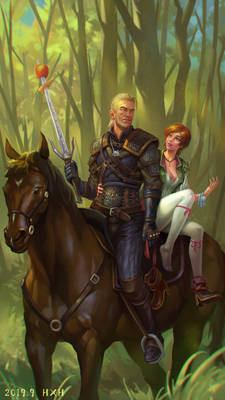 Geralt and Shani