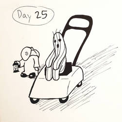 Inktober Day 29 (Make-up for Day 25)