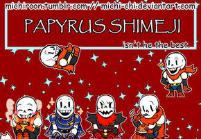 Papyrus Shimeji (UNDERTALE)