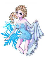 Elsa the snow queen