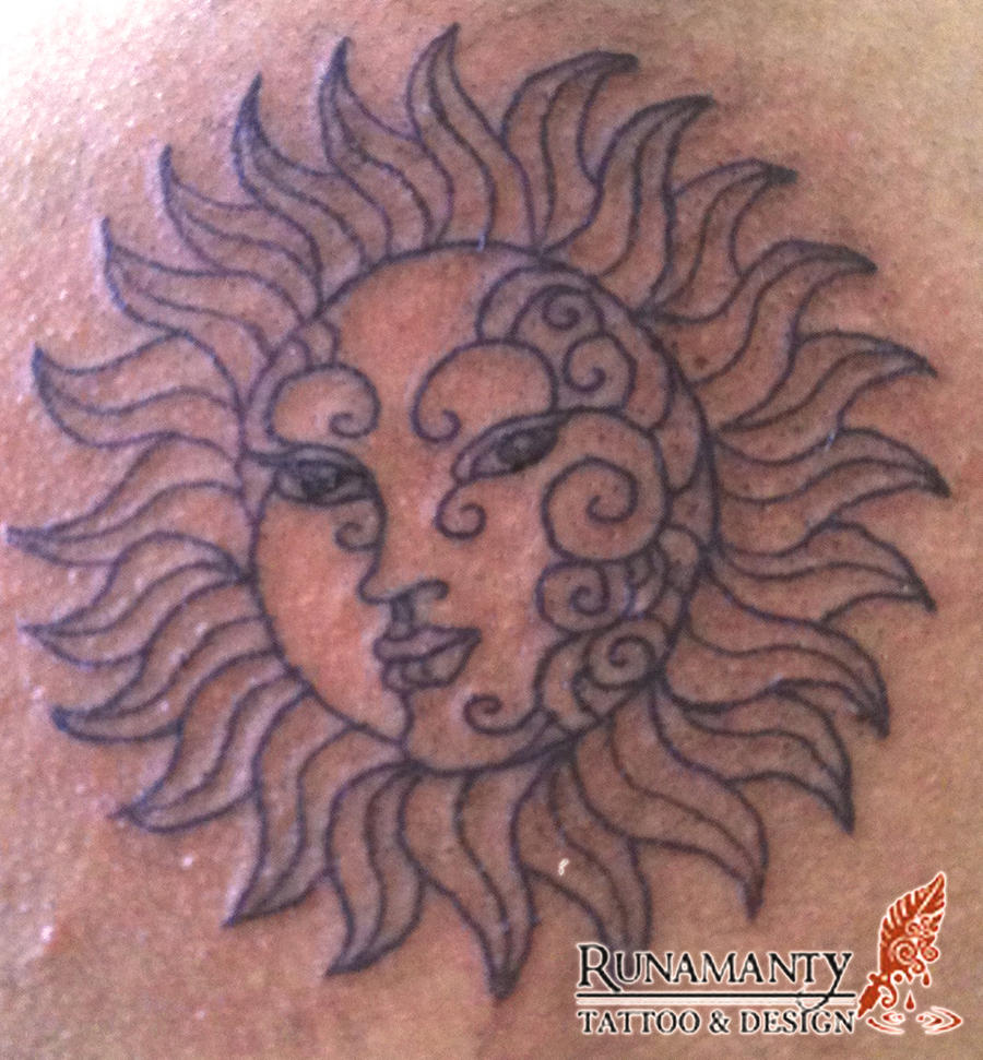 Sunface Tattoo By Runamanty On Deviantart Sunface Tattoo By Runamanty On Deviantart
