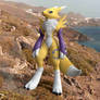 Renamon Cycles Fur