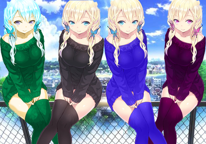 4 Cute Anime Girls by ShuiciLover on DeviantArt 4 Cute Anime Girls by ShuiciLover on DeviantArt