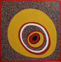 Abstract 2 - inspired by aboriginal art