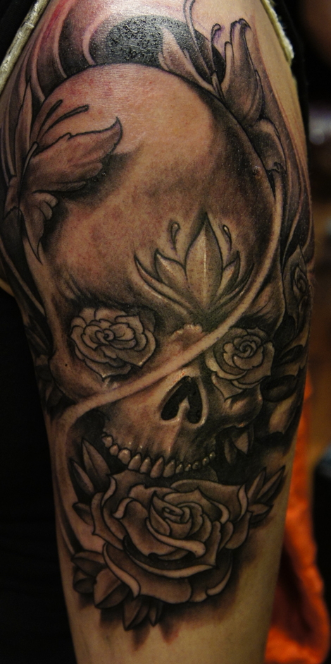 skull rosess