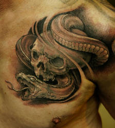 skull snake