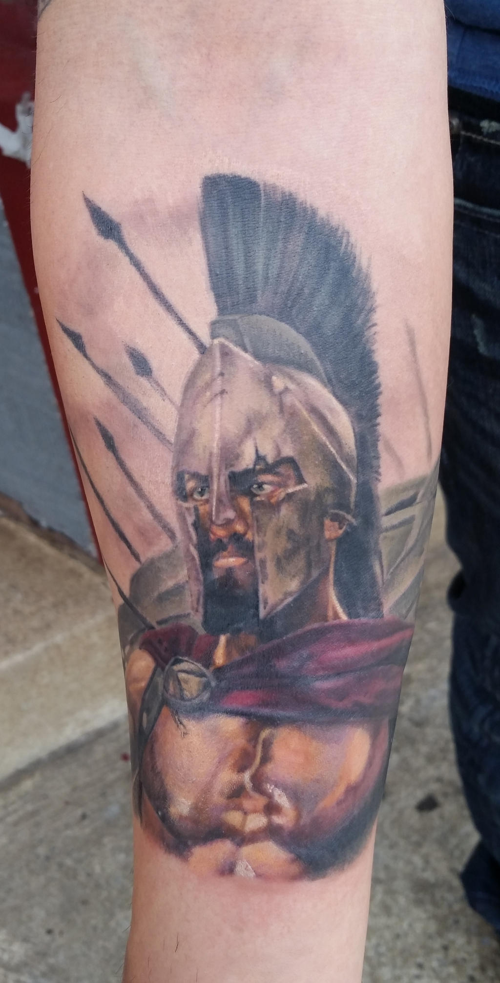 Leonidas Tattoo by ghost077 on DeviantArt