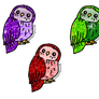 Limited Edition Owls