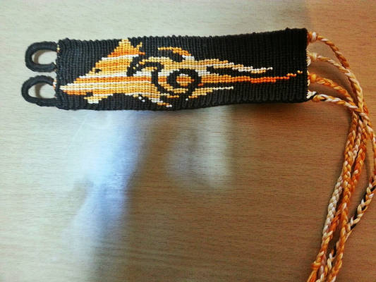Tribal Wolf bracelet