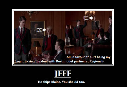 You should ship Klaine.