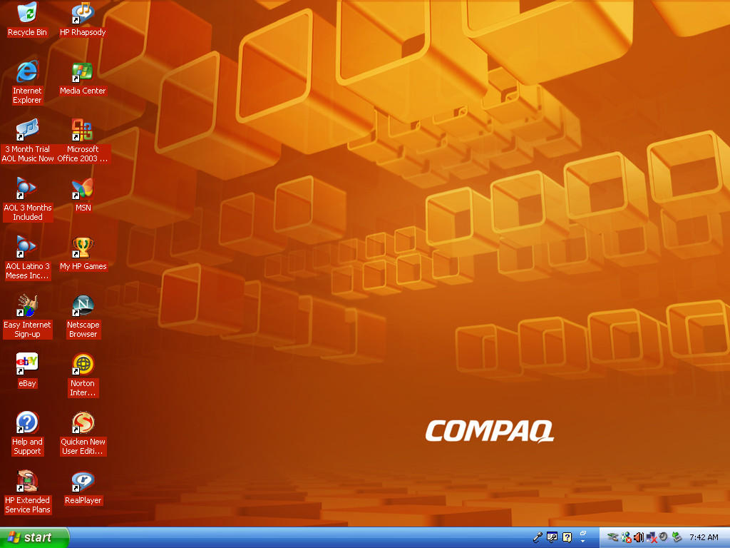 Windows XP MCE 2005 Desktop (Compaq PC Version) by Hebrew2014 on DeviantArt