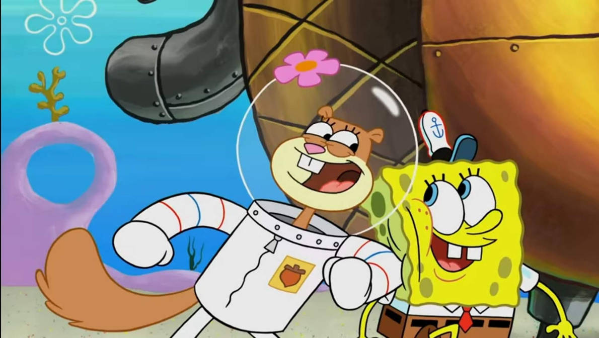 Sandy and SpongeBob by Hebrew2014 on DeviantArt