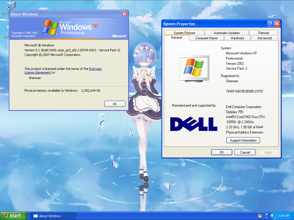 Dell Optiplex 755 running Windows XP Pro SP3 by Hebrew2014 on DeviantArt