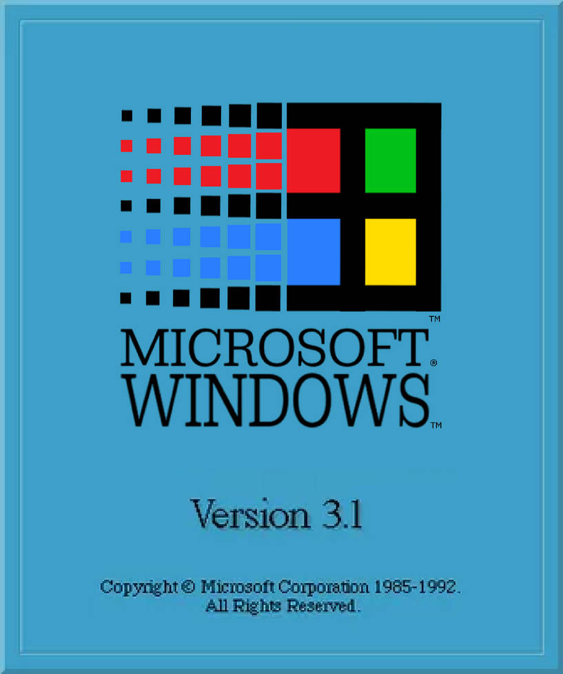 Microsoft Windows 3.1 (1992) Boot Screen (Remake) by Hebrew2014 on ...