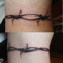 barbed wire