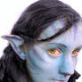 Na'vi makeup