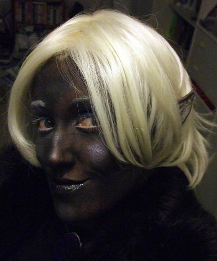 Drow makeup 1