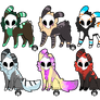 Skull Fuzzy Adopts 3 .C L O S E D.