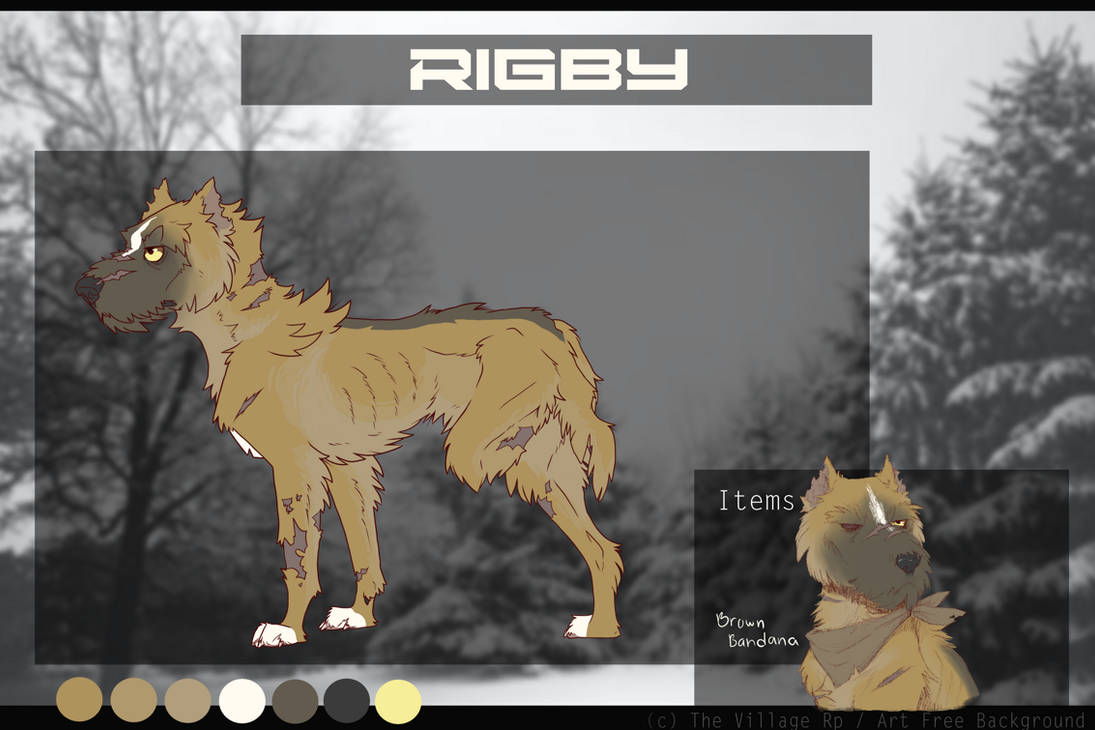 Rigby || Pawn || Female by GhostSpore on DeviantArt