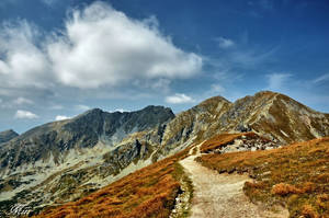 Mountains view.