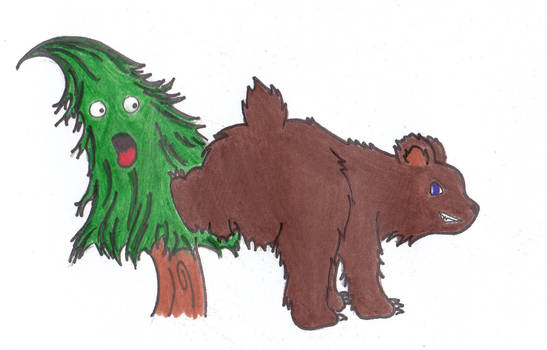Bear vs Tree