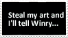Steal my art - Winry