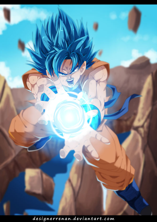 Goku Ssj Super God And Video By Designerrenan On Deviantart