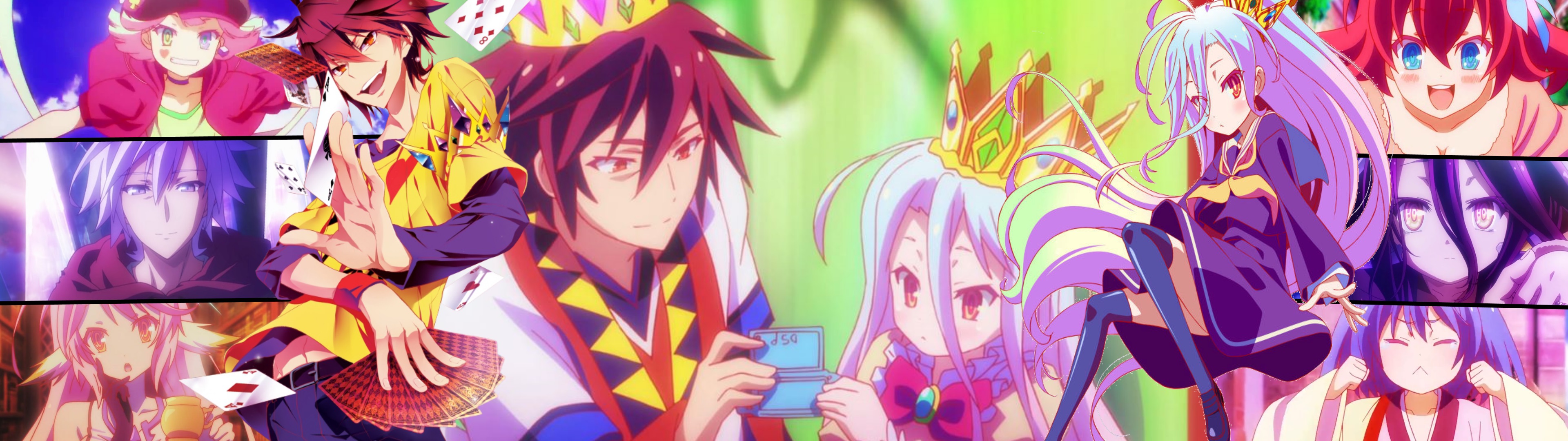 Wallpaper Dual Screen No Game No Life By Ailloumou On Deviantart Wallpaper Dual Screen No Game No Life By Ailloumou On Deviantart