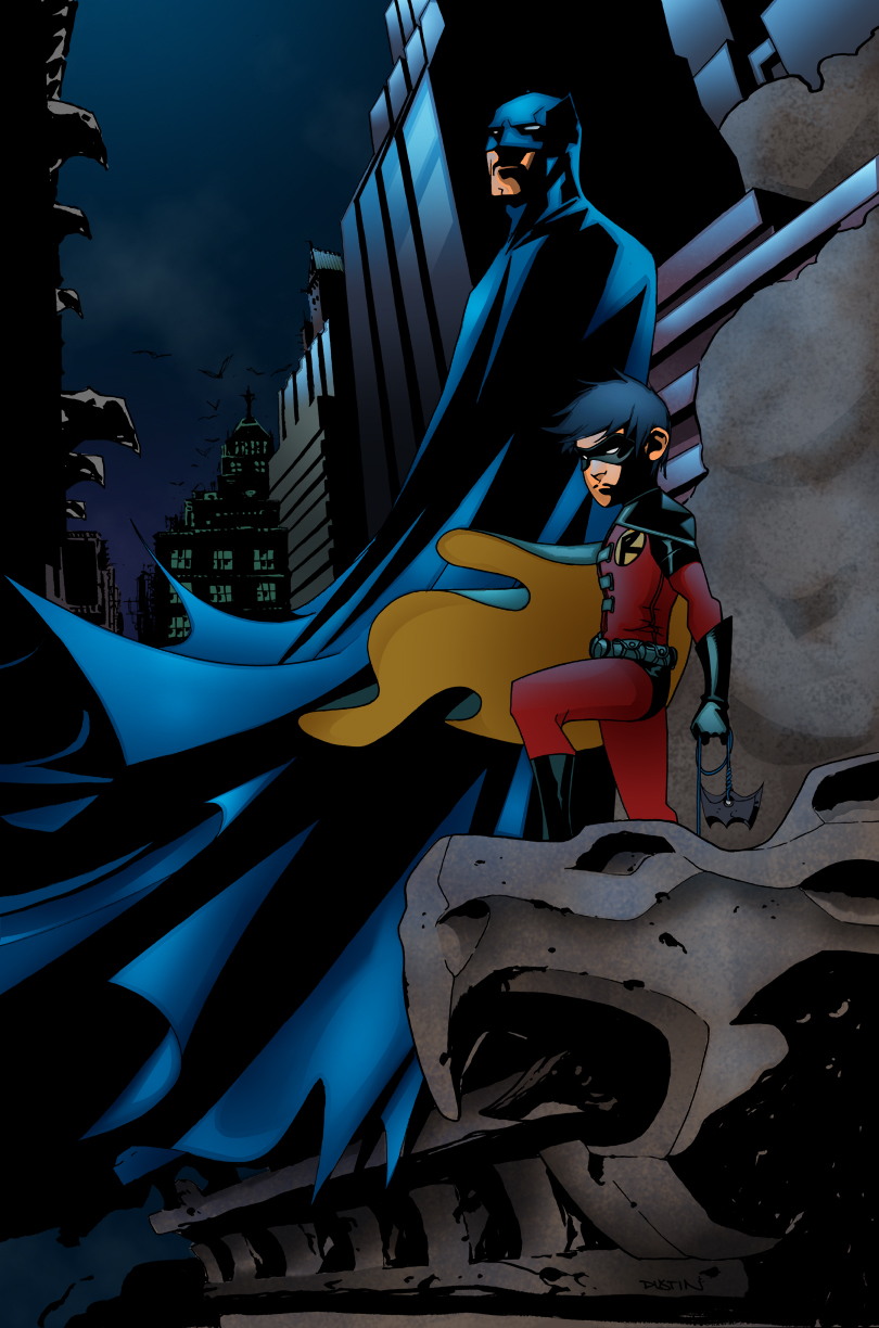 Batman and Robin Color